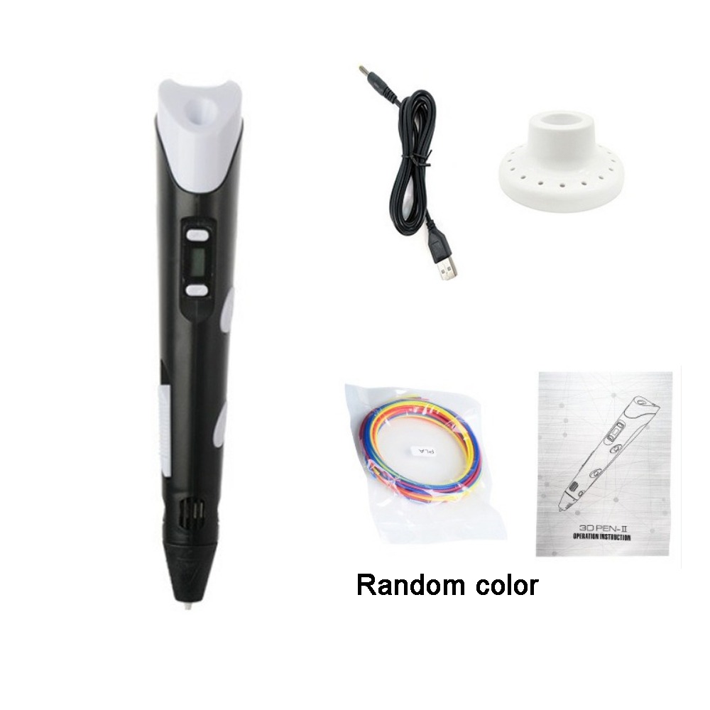 3D Printing Pla - Portable USB 3D Printing Pen LED