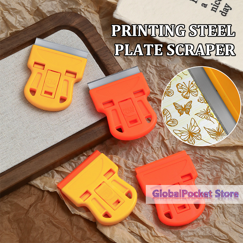 Print Removal Spatula - [TG823]Nail Art Stamping Scraper Multifunctional Cleaning
