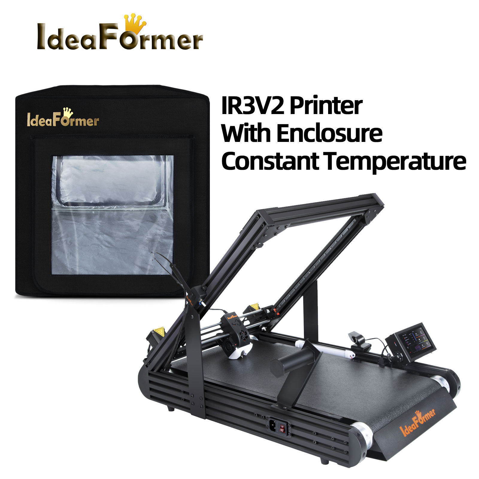 3D Printing Klipper - Infinite Z-Axis Steel Convery Ideaformer IR3