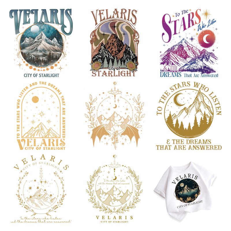 3D Printing Vinyl - VELARIS CITY OF STARLIGHT self-adhesive printing