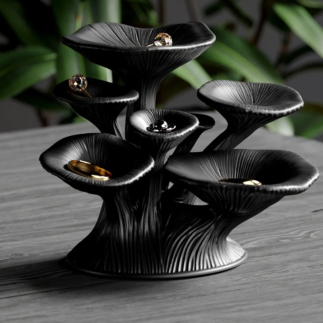 3D printed mushroom-shaped sto - 3D Printing Jewelry ulasan dan harga