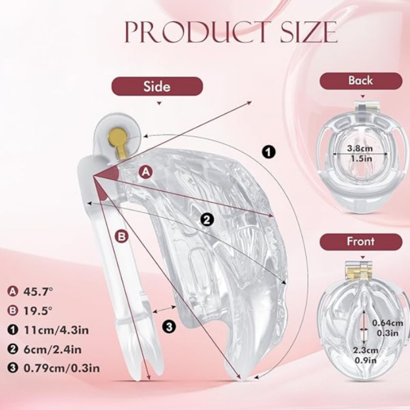 Male Chastity Cage 3D Printed  - 3D Printing Tpe ulasan dan harga