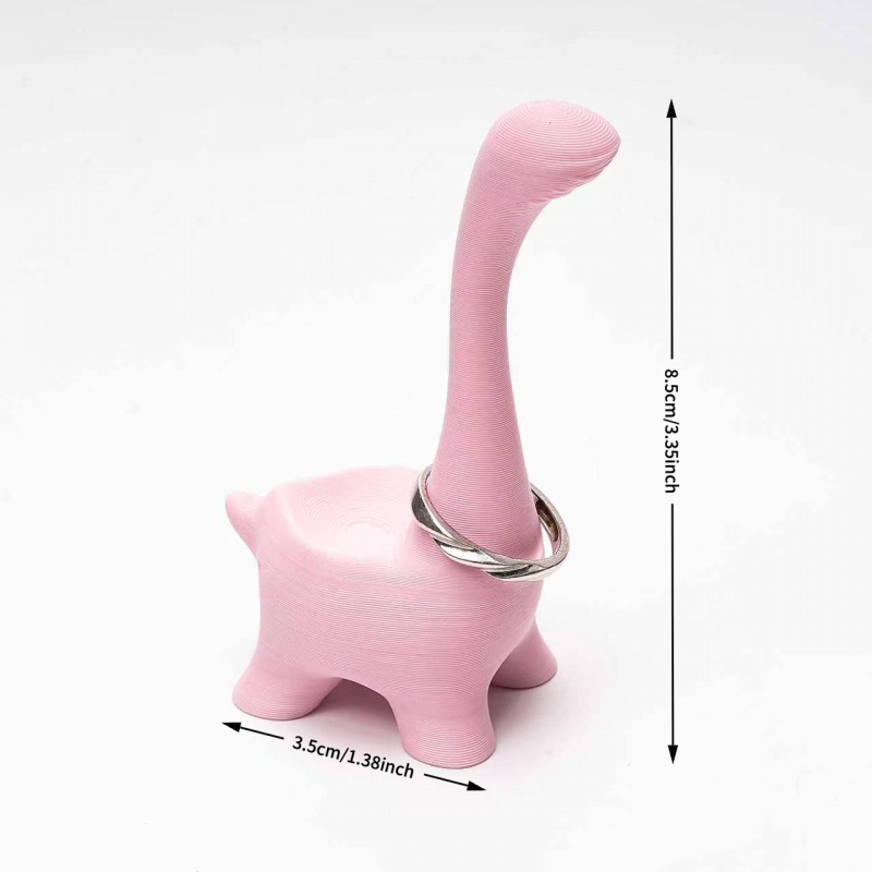 Cute Dinosaur Ring Holder 3D P - 3D Printing Jewelry ulasan dan harga