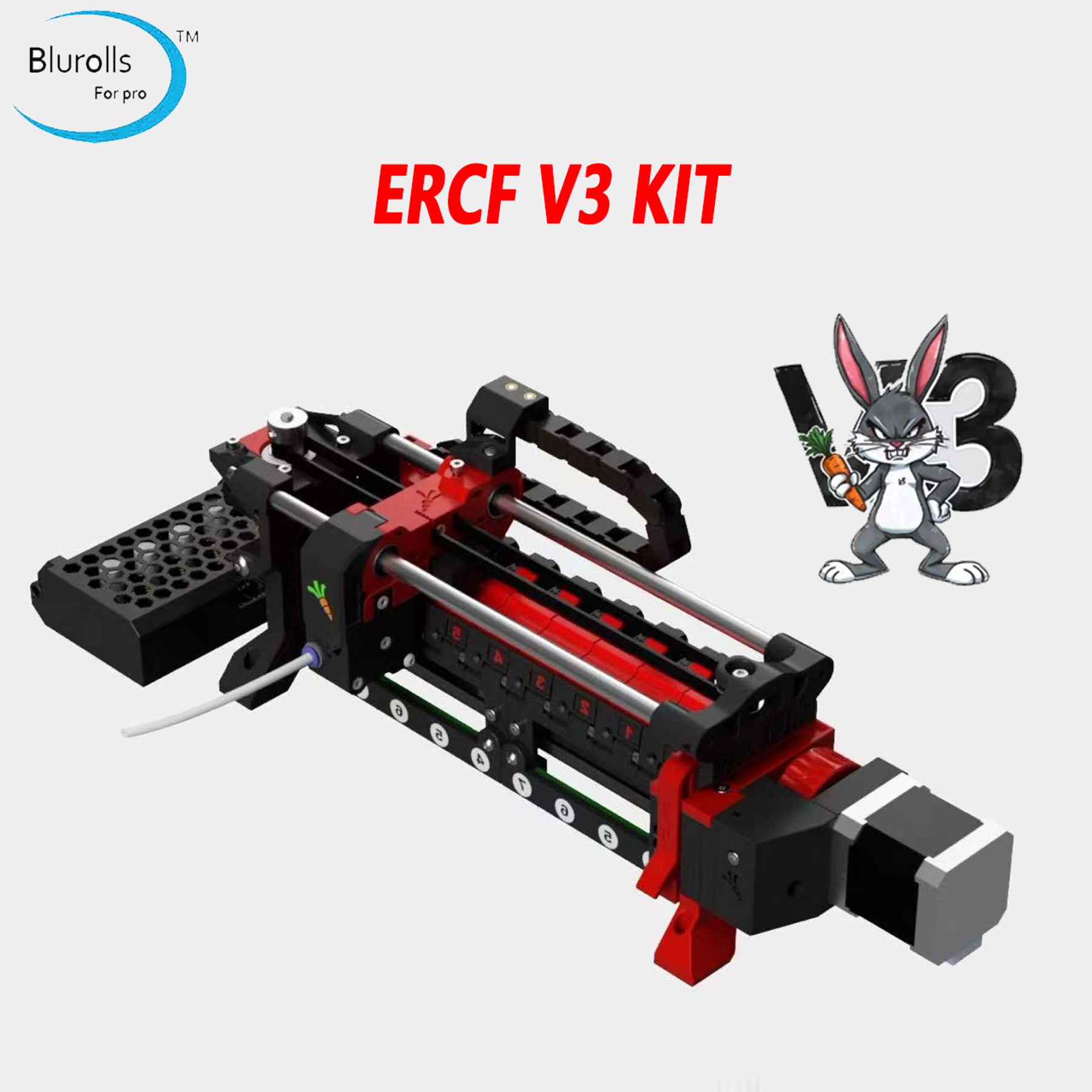 Blurolls ERCF V3 MMU Device Mu - 3D Printing Klipper ulasan dan harga
