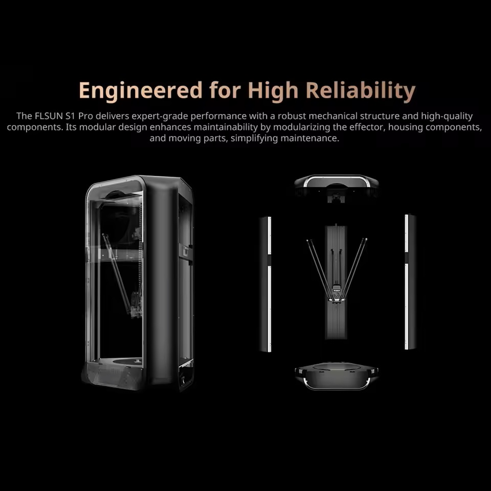FLSUN S1 Pro 3D Printer Moving - 3D Printing Klipper ulasan dan harga