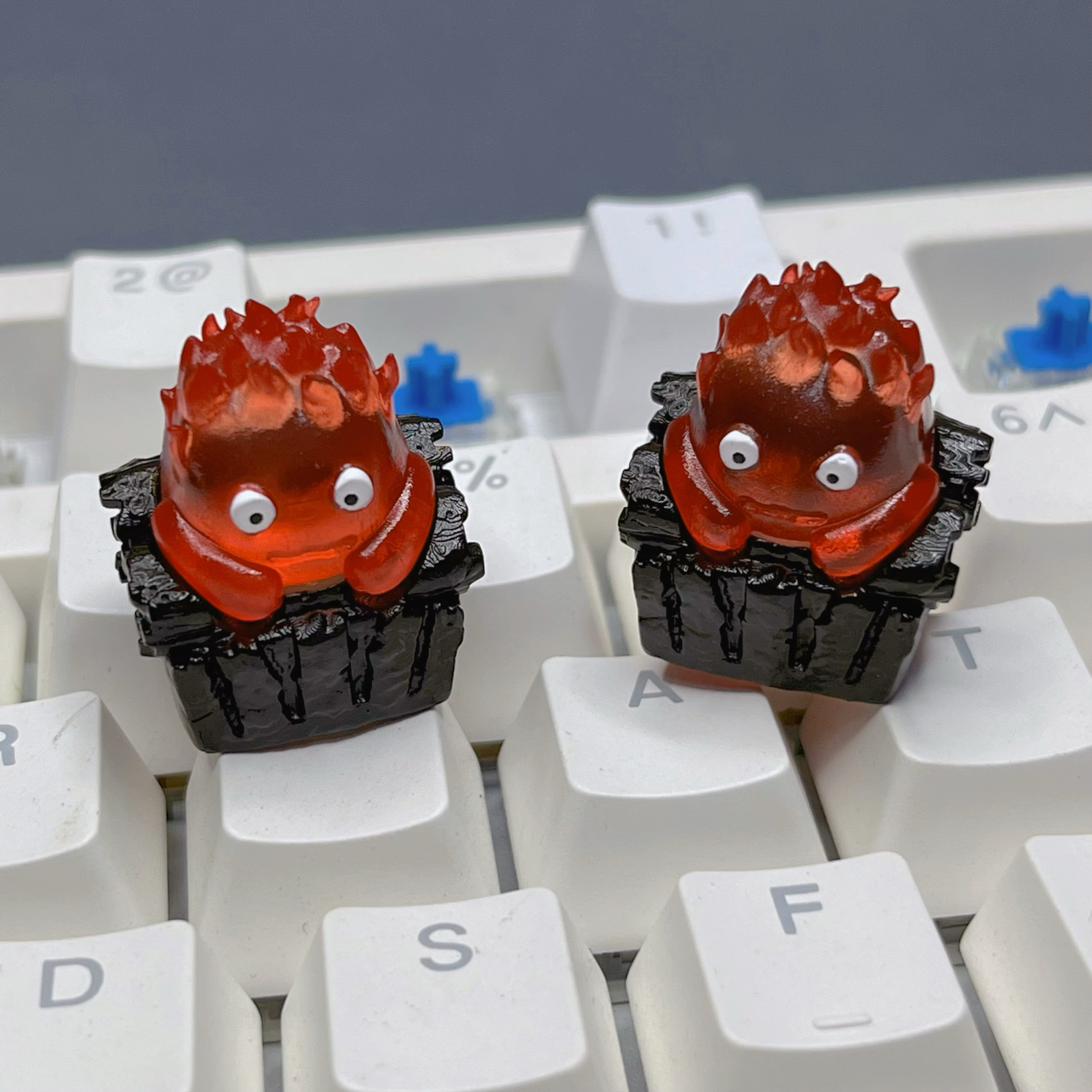 1piece Calcifer Harbin Castle  - 3D Printing Keycaps ulasan dan harga