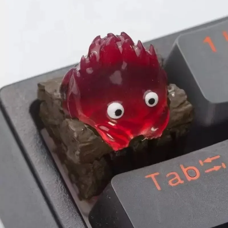 1piece Calcifer Harbin Castle  - 3D Printing Keycaps ulasan dan harga