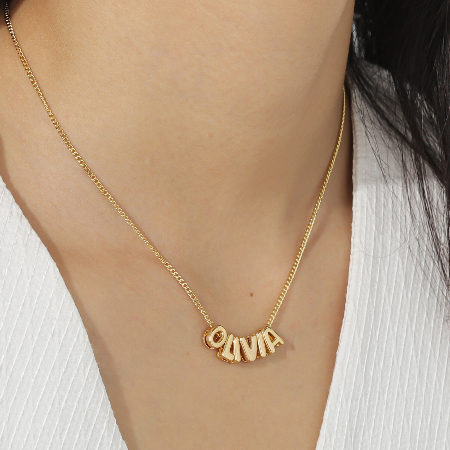 MYDIY Personalized Puff Name N - 3D Printing Jewelry ulasan dan harga