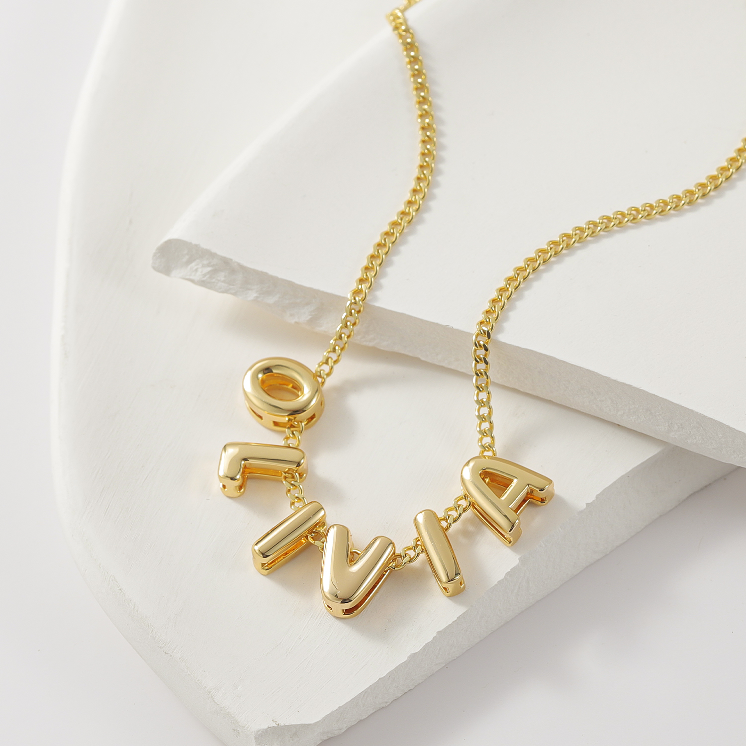 MYDIY Personalized Puff Name N - 3D Printing Jewelry ulasan dan harga