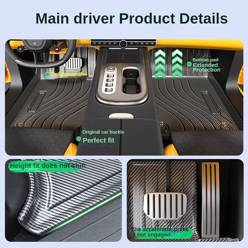 NEW 3D Carbon Fiber Car Floor  - 3D Printing Tpe ulasan dan harga