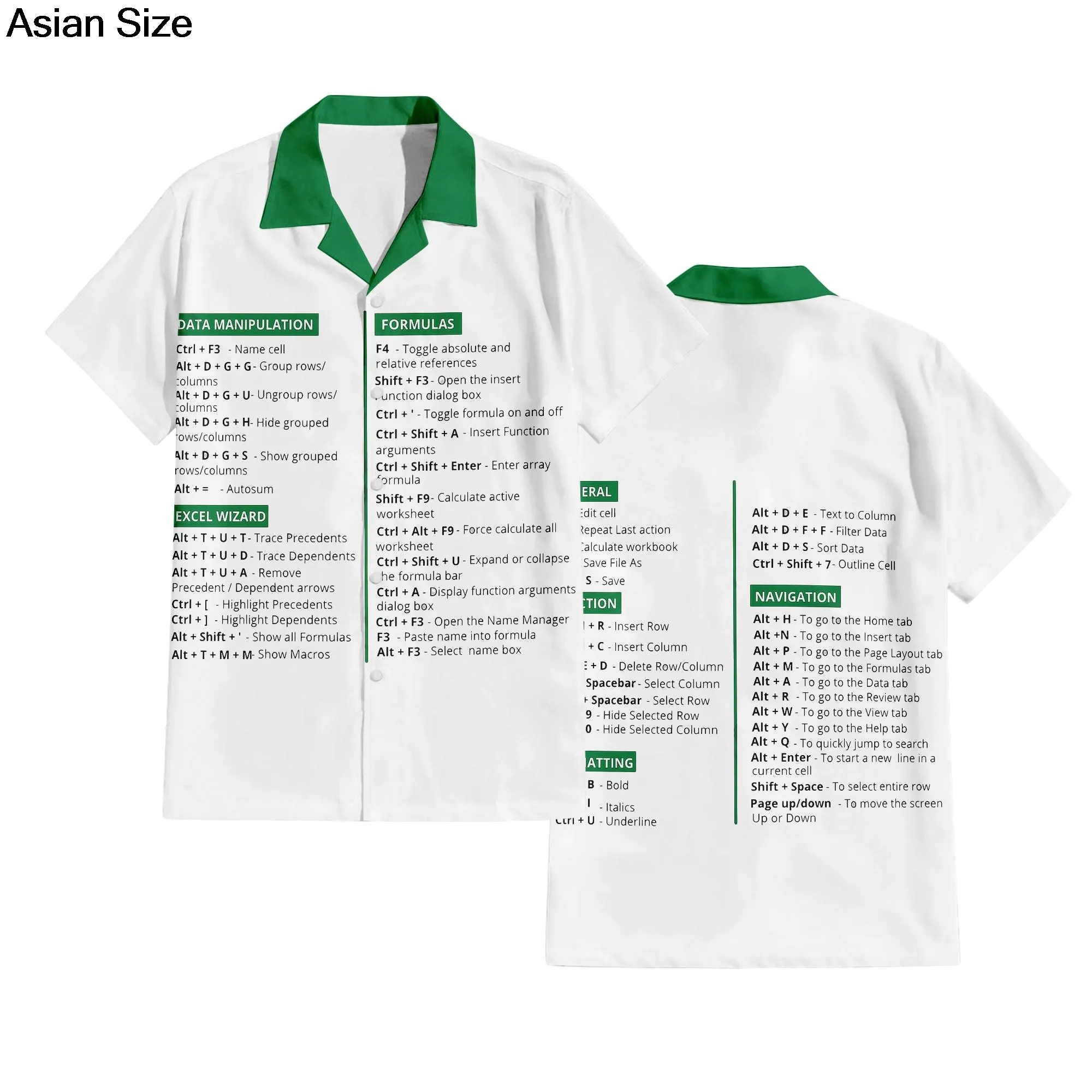 Excel Hawaiian Shirt Men's Fas - 3D Printing Design Software ulasan dan harga