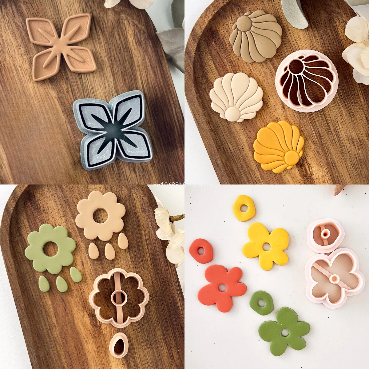 Lily Shape Polymer Clay Cutter - 3D Printing Jewelry ulasan dan harga