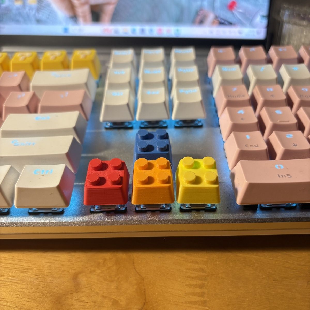 3D Printed MX Stem Keycaps Cre - 3D Printing Keycaps ulasan dan harga