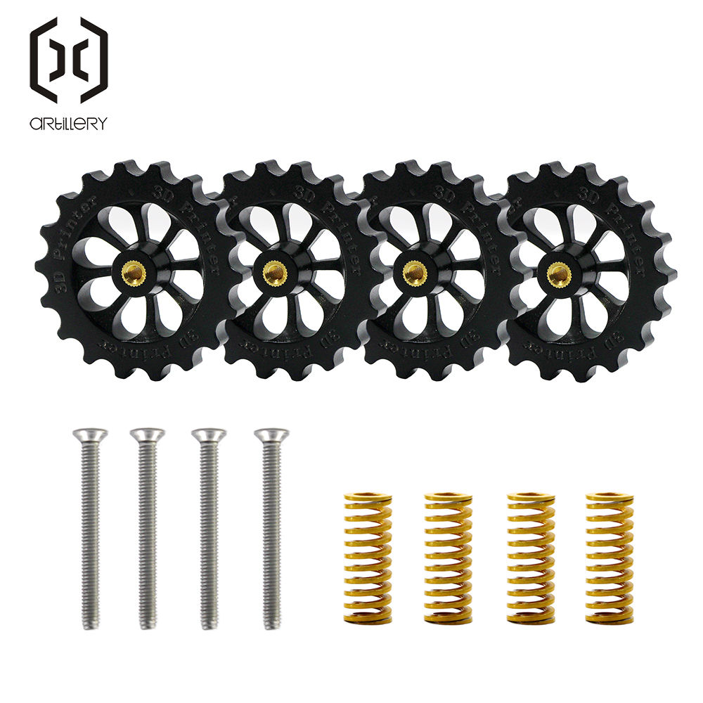 4PCS Heated Bed Spring Levelin - 3D Printer Bed Spring ulasan dan harga