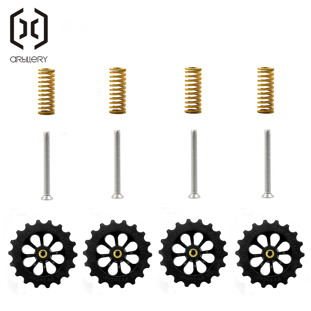 4PCS Heated Bed Spring Levelin - 3D Printer Bed Spring ulasan dan harga