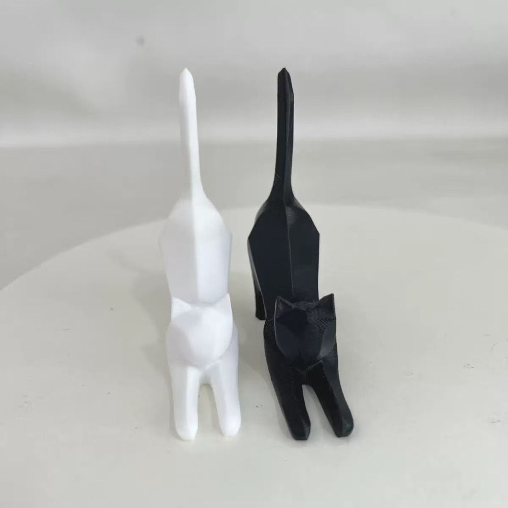 Mini Kitten Ring Storage Rack  - 3D Printing Jewelry ulasan dan harga