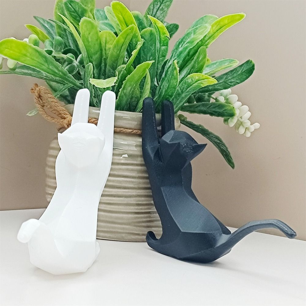 Mini Kitten Ring Storage Rack  - 3D Printing Jewelry ulasan dan harga