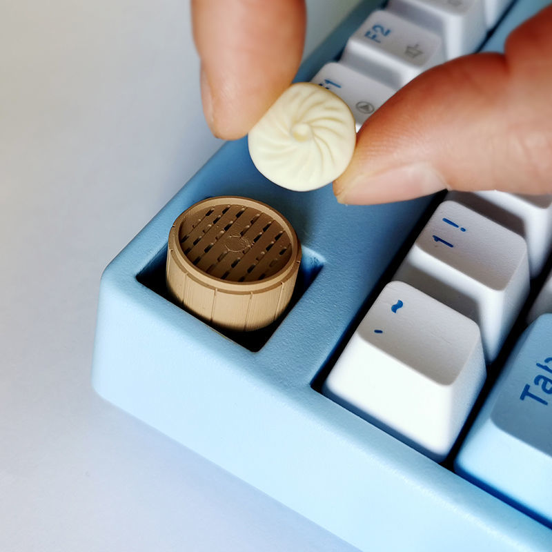 Personalized Steamed Buns Dump - 3D Printing Keycaps ulasan dan harga