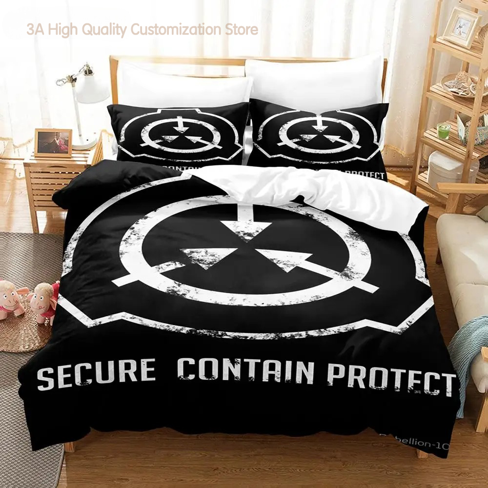 SCP bed sheet set funda nordic - 3D Printing Aliexpress ulasan dan harga