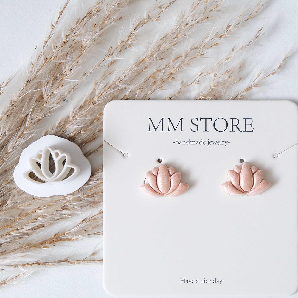 1pc Lotus Flower Clay Cutters  - 3D Printing Pla ulasan dan harga