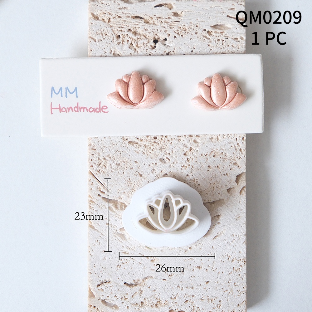 1pc Lotus Flower Clay Cutters  - 3D Printing Pla ulasan dan harga