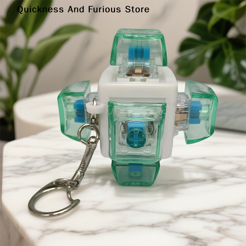 1pcs Alien Six Sided Decompres - 3D Printing Keycaps ulasan dan harga
