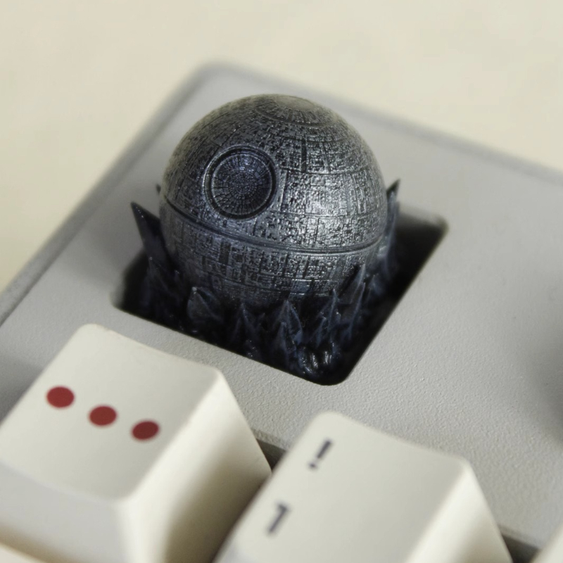 Death Star Personalize Keycap  - 3D Printing Keycaps ulasan dan harga