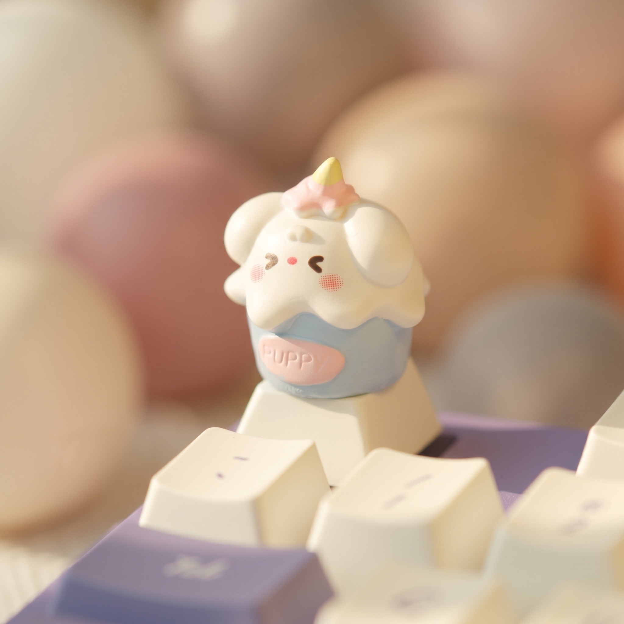Cute Cake Keycaps Set INS Styl - 3D Printing Keycaps ulasan dan harga