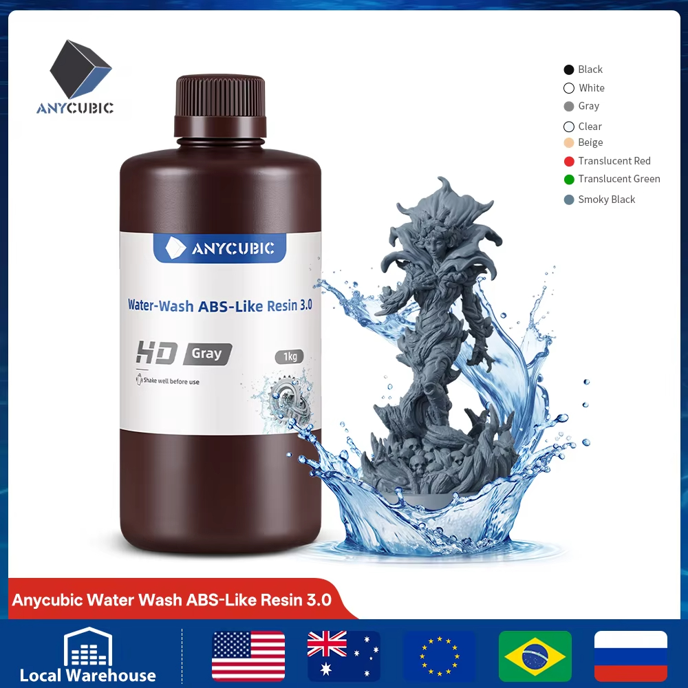 ANYCUBIC Water-Washable Like A - 3D Printing Sla ulasan dan harga