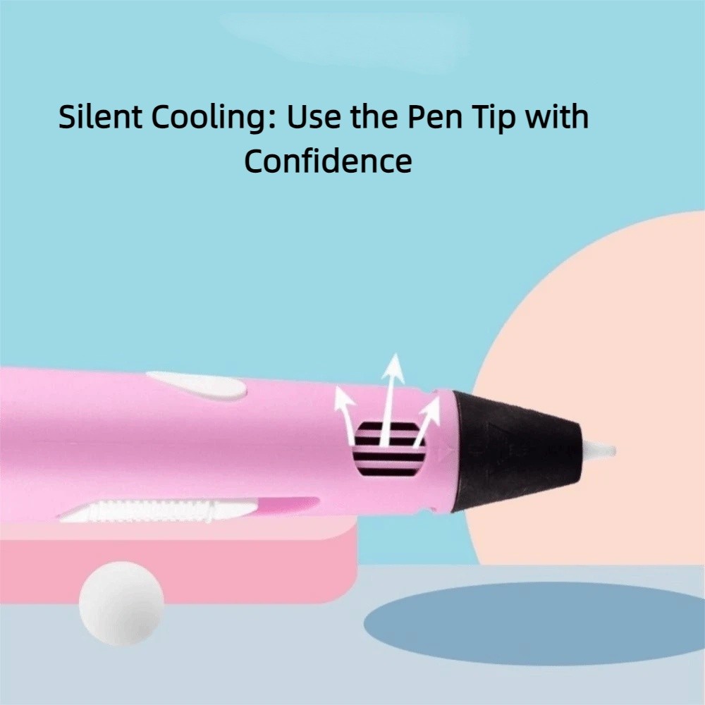 Portable USB 3D Printing Pen L - 3D Printing Pla ulasan dan harga