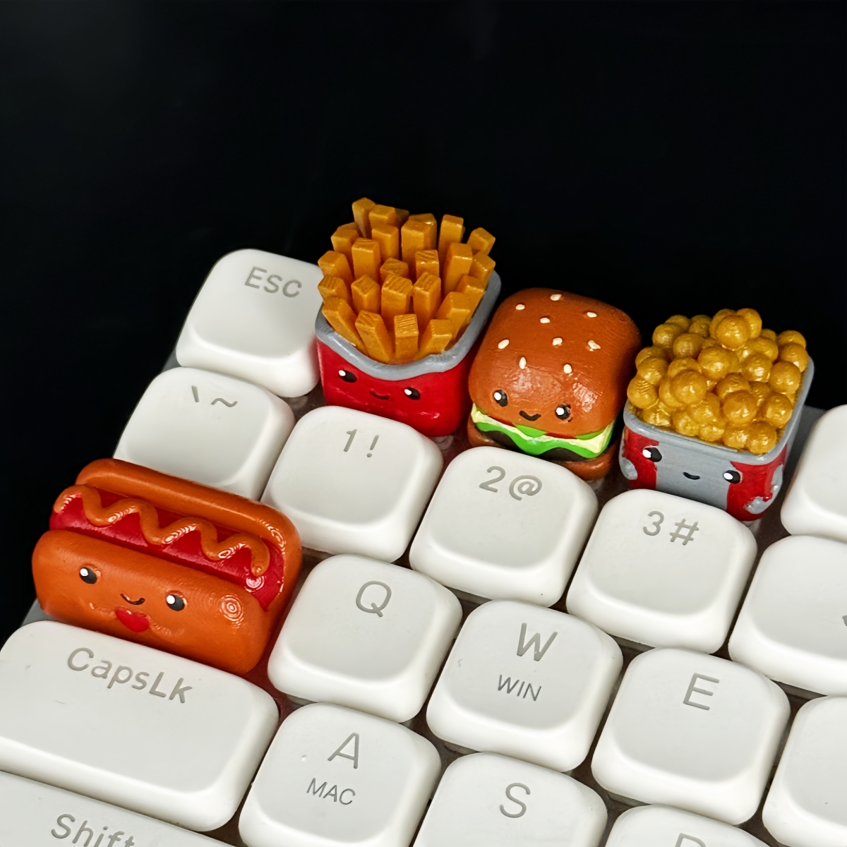 3d Printed Burger Fries Person - 3D Printing In Food ulasan dan harga