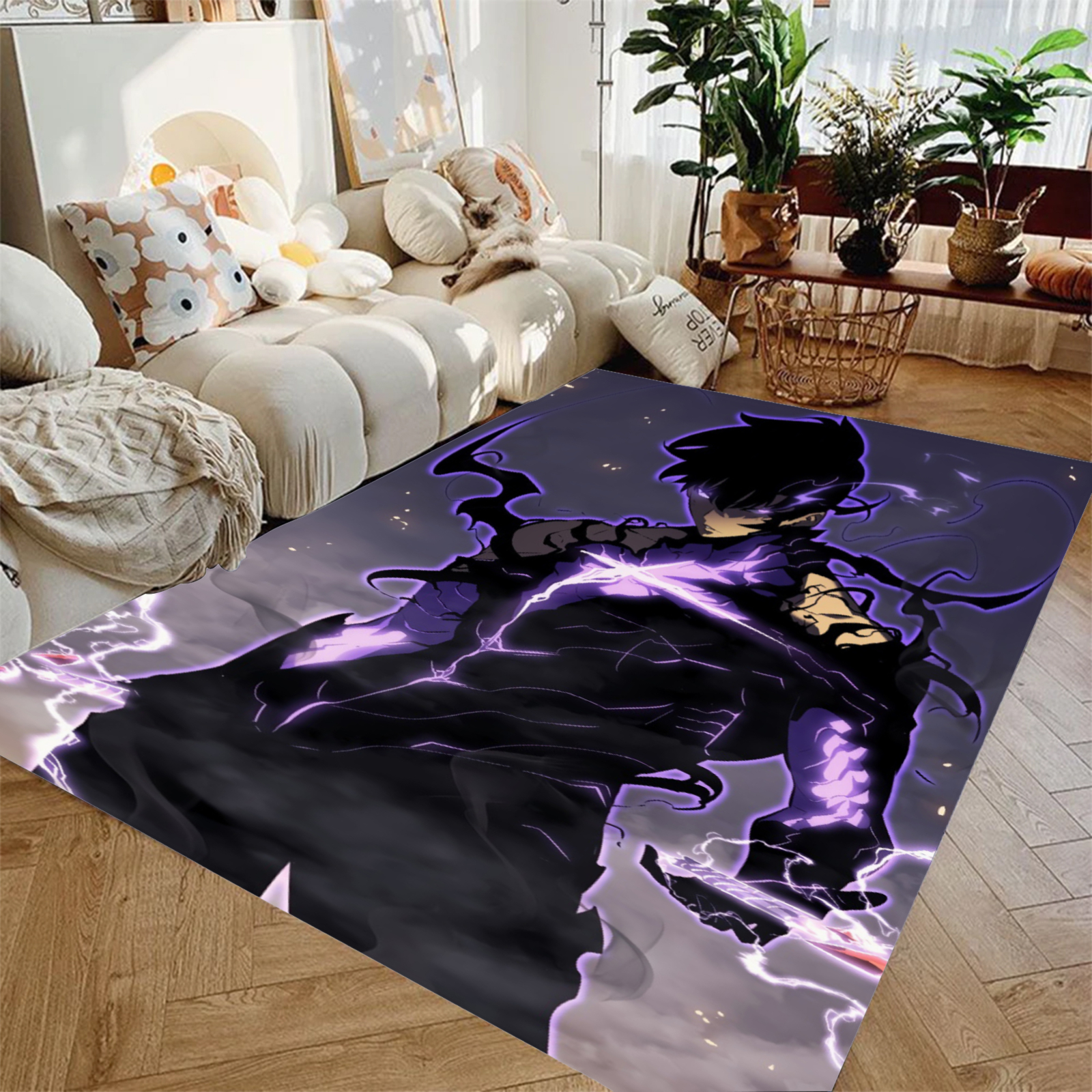 S-Solo L-Leveling Rug 3D Print - 3D Printing Solo ulasan dan harga
