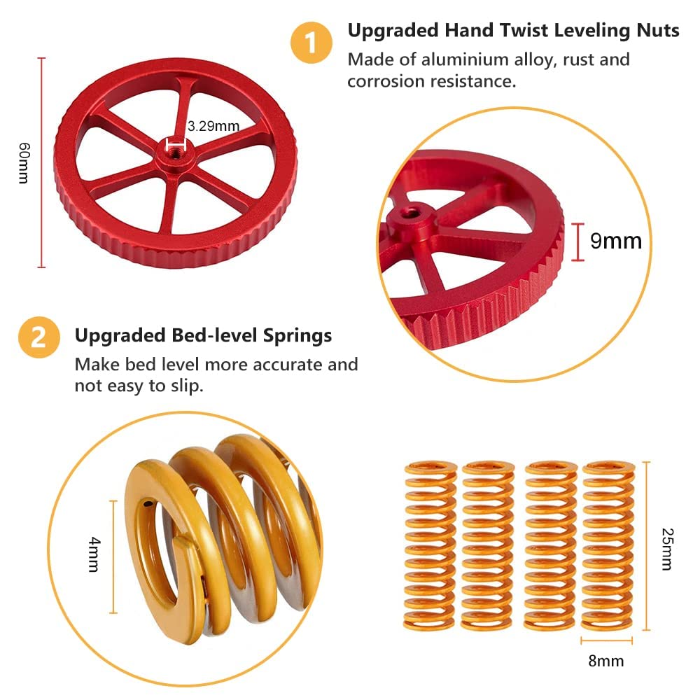 Creality official Ender 3 Pro  - 3D Printer Bed Spring ulasan dan harga