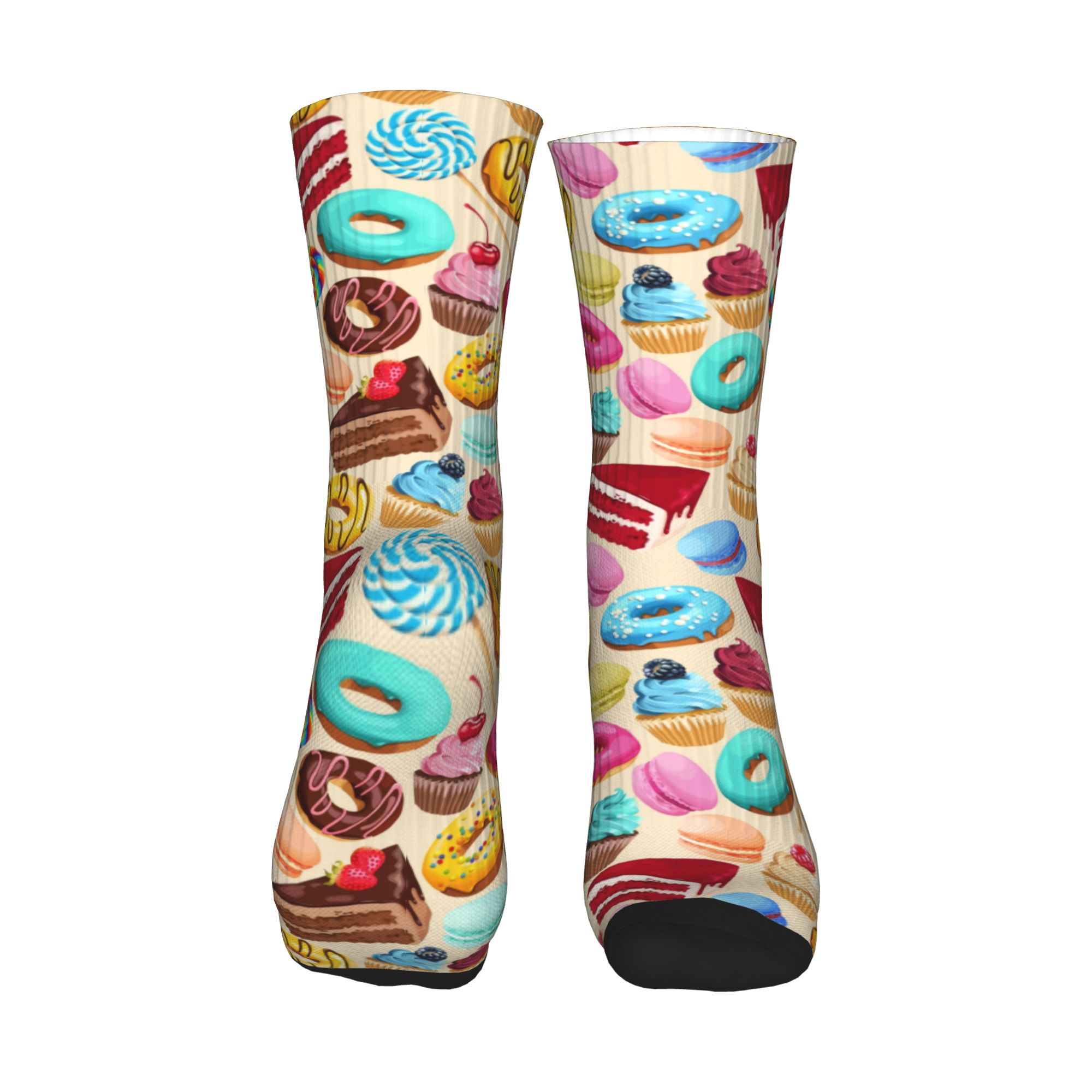 Fashion Colorful Candy Donuts  - 3D Printing In Food ulasan dan harga