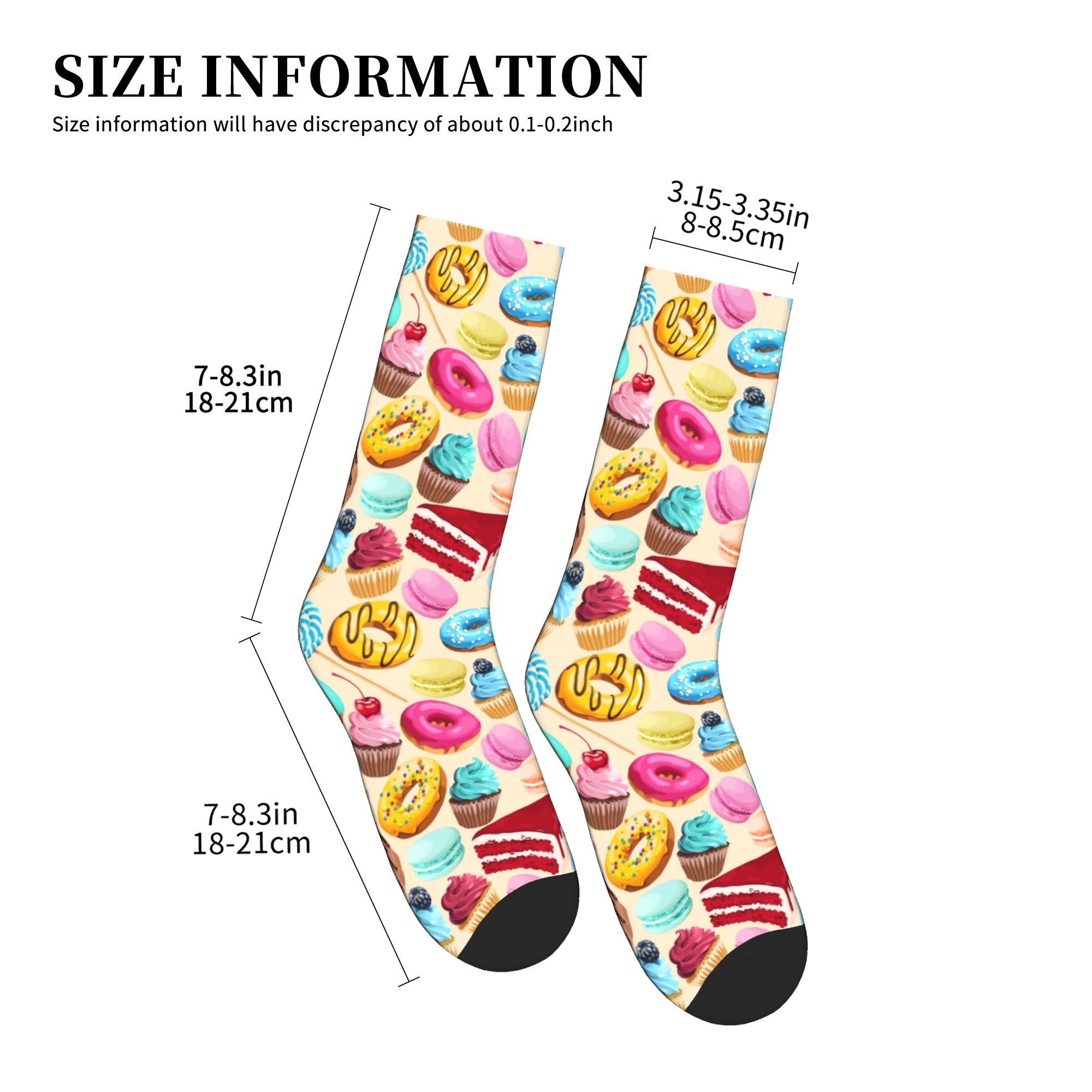 Fashion Colorful Candy Donuts  - 3D Printing In Food ulasan dan harga