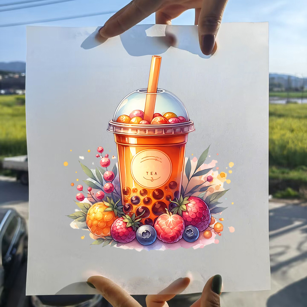 15cm Colorful Pearl Milk Tea F - 3D Printing Vinyl ulasan dan harga