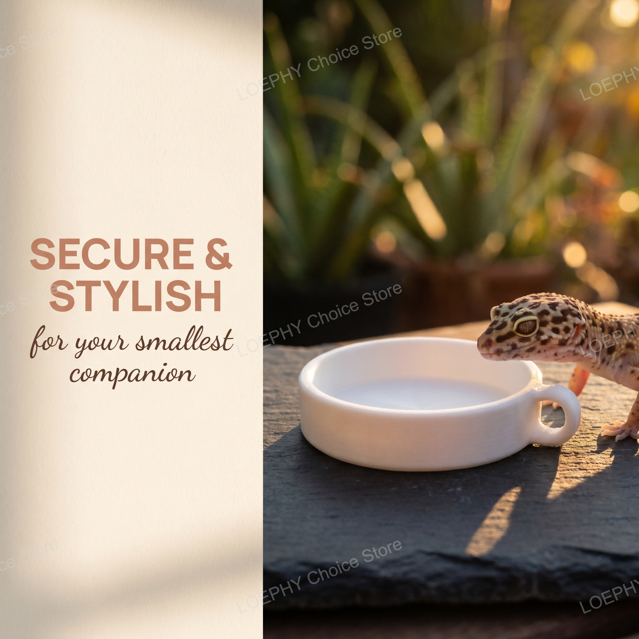 Reptile Desk Shelter Hideout 3 - 3D Printing In Food ulasan dan harga