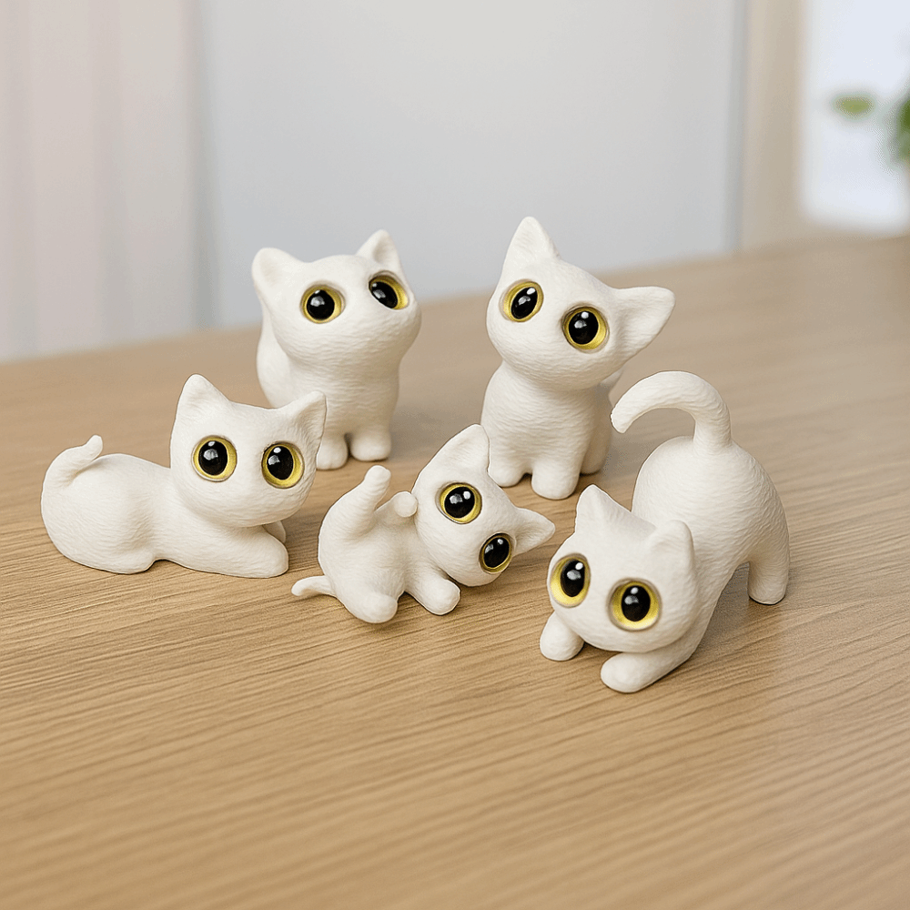 PLA Halloween Cat Anime Figure - 3D Printing Pla ulasan dan harga