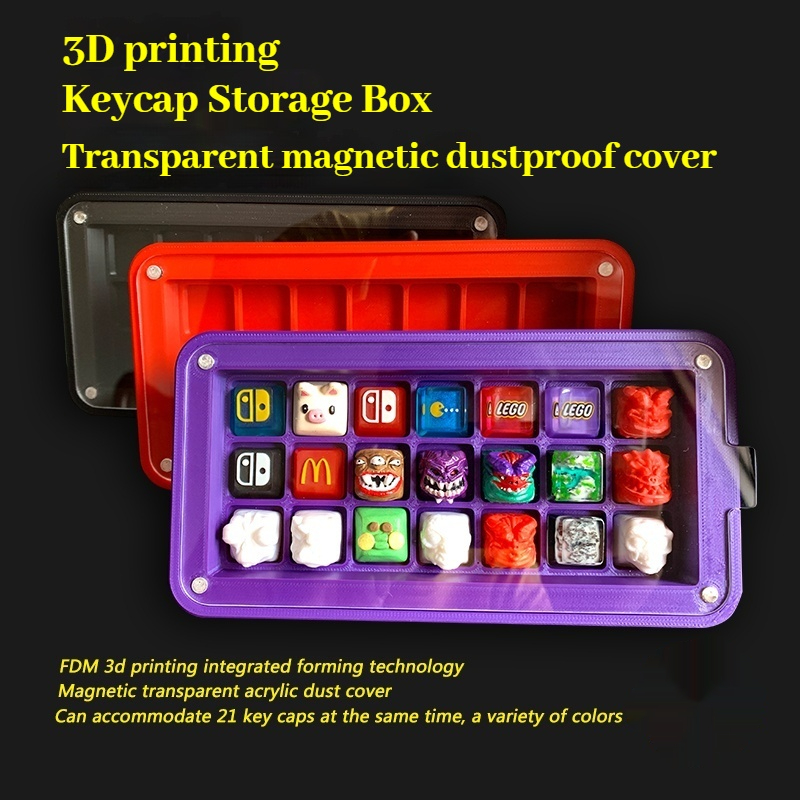 3d Printed Keycap Storage Box  - 3D Printing Keycaps ulasan dan harga