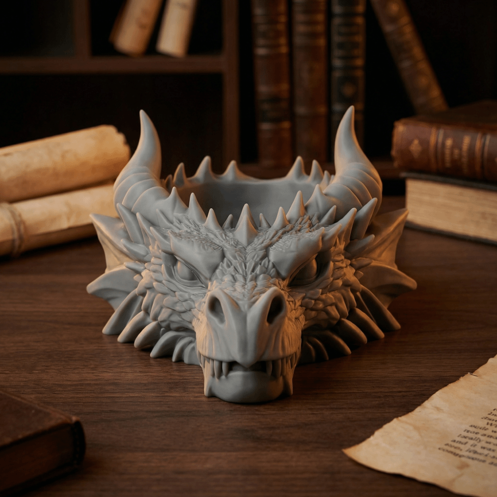 Organizer 3D Print Dragon Head - 3D Printing Jewelry ulasan dan harga