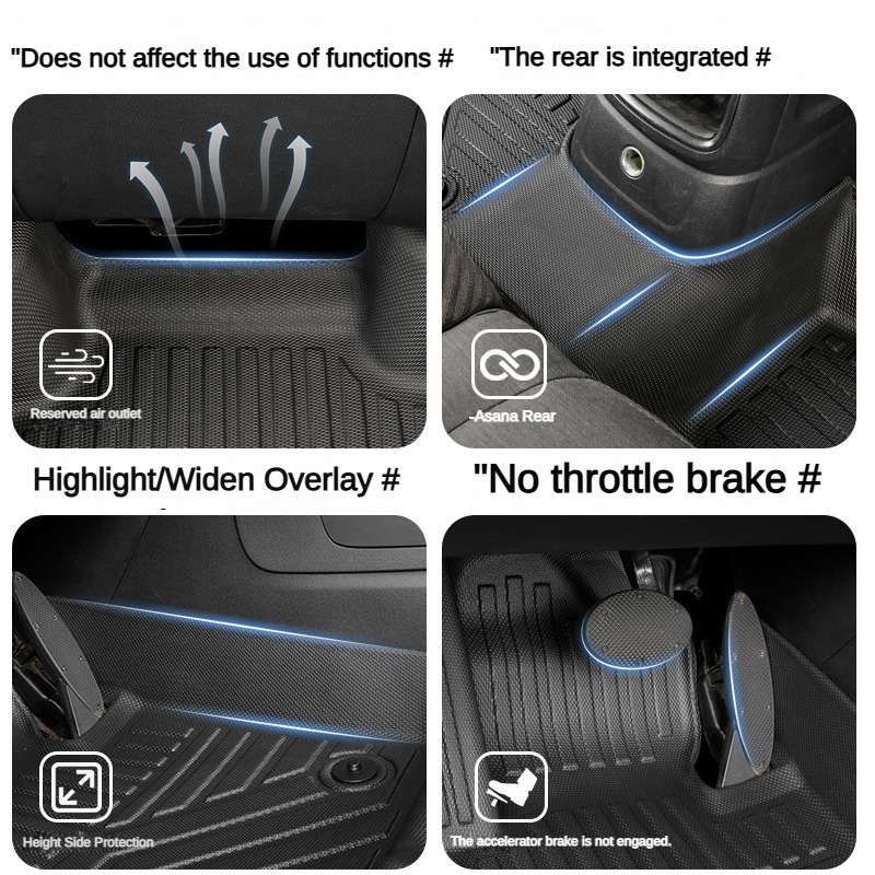 TPE Floor Mats For BMW 5 SERIE - 3D Printing Tpe ulasan dan harga