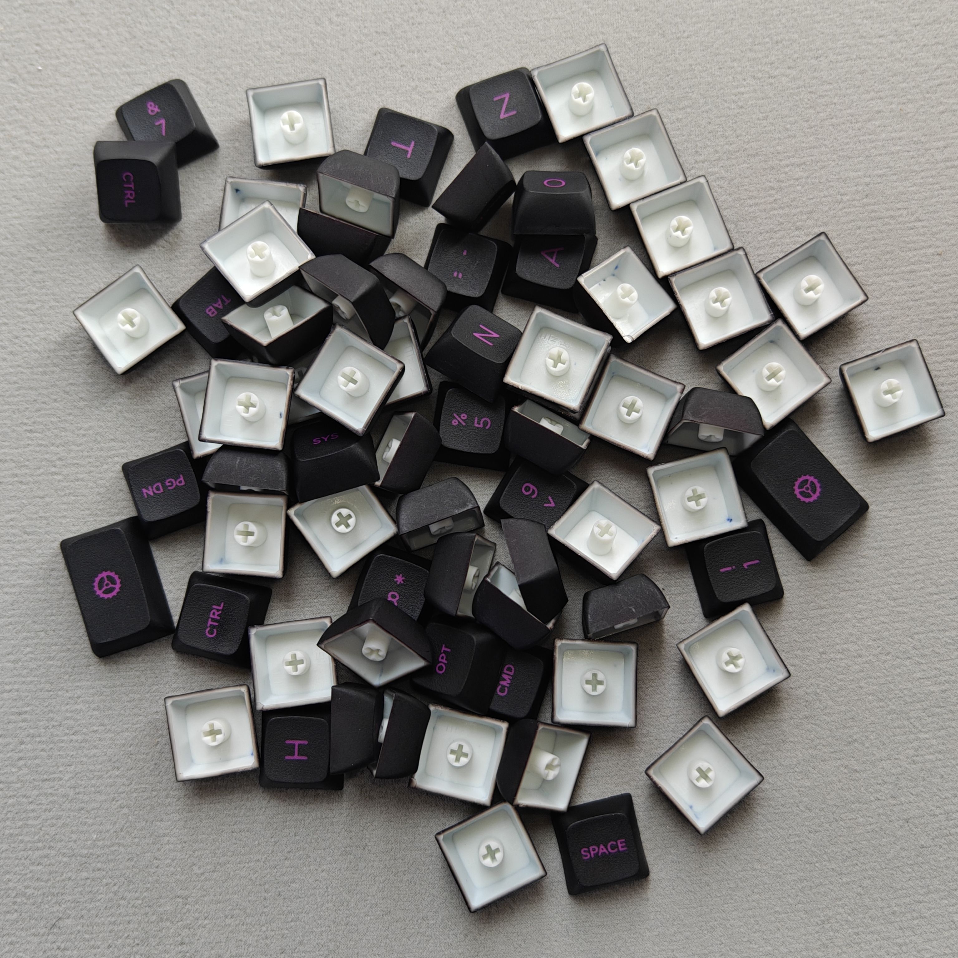 Five Sided Sublimation Split K - 3D Printing Keycaps ulasan dan harga