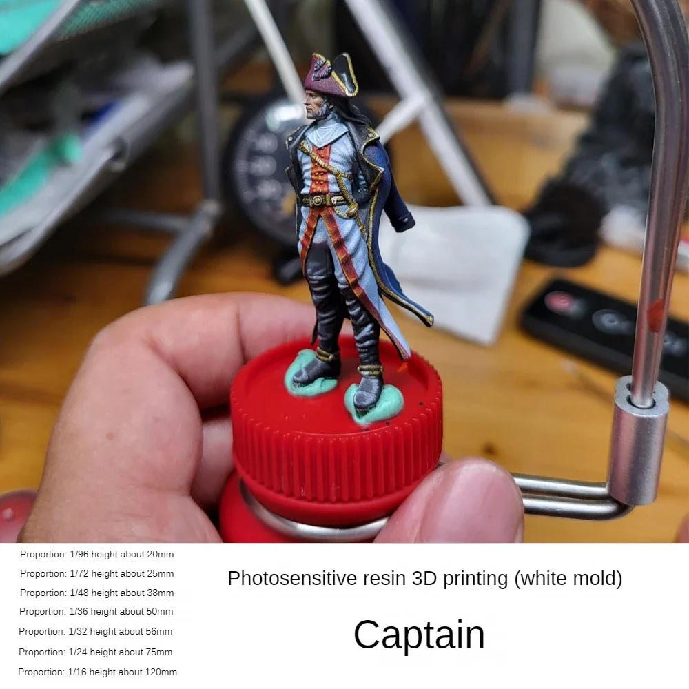 Resin Navy Captain Model 3D Pr - 3D Printing Vinyl ulasan dan harga
