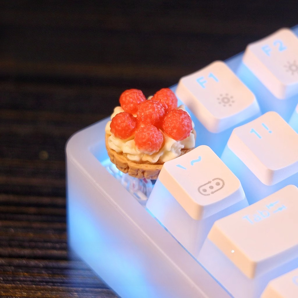 Yangmei Cake Theme Keycaps Set - 3D Printing Keycaps ulasan dan harga