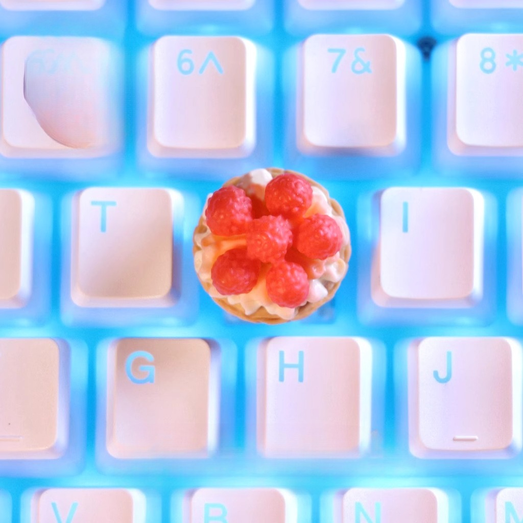 Yangmei Cake Theme Keycaps Set - 3D Printing Keycaps ulasan dan harga