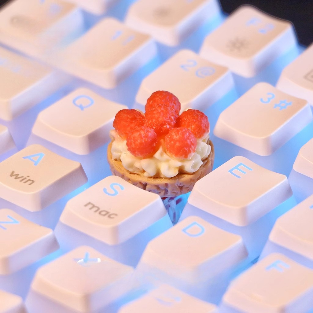 Yangmei Cake Theme Keycaps Set - 3D Printing Keycaps ulasan dan harga