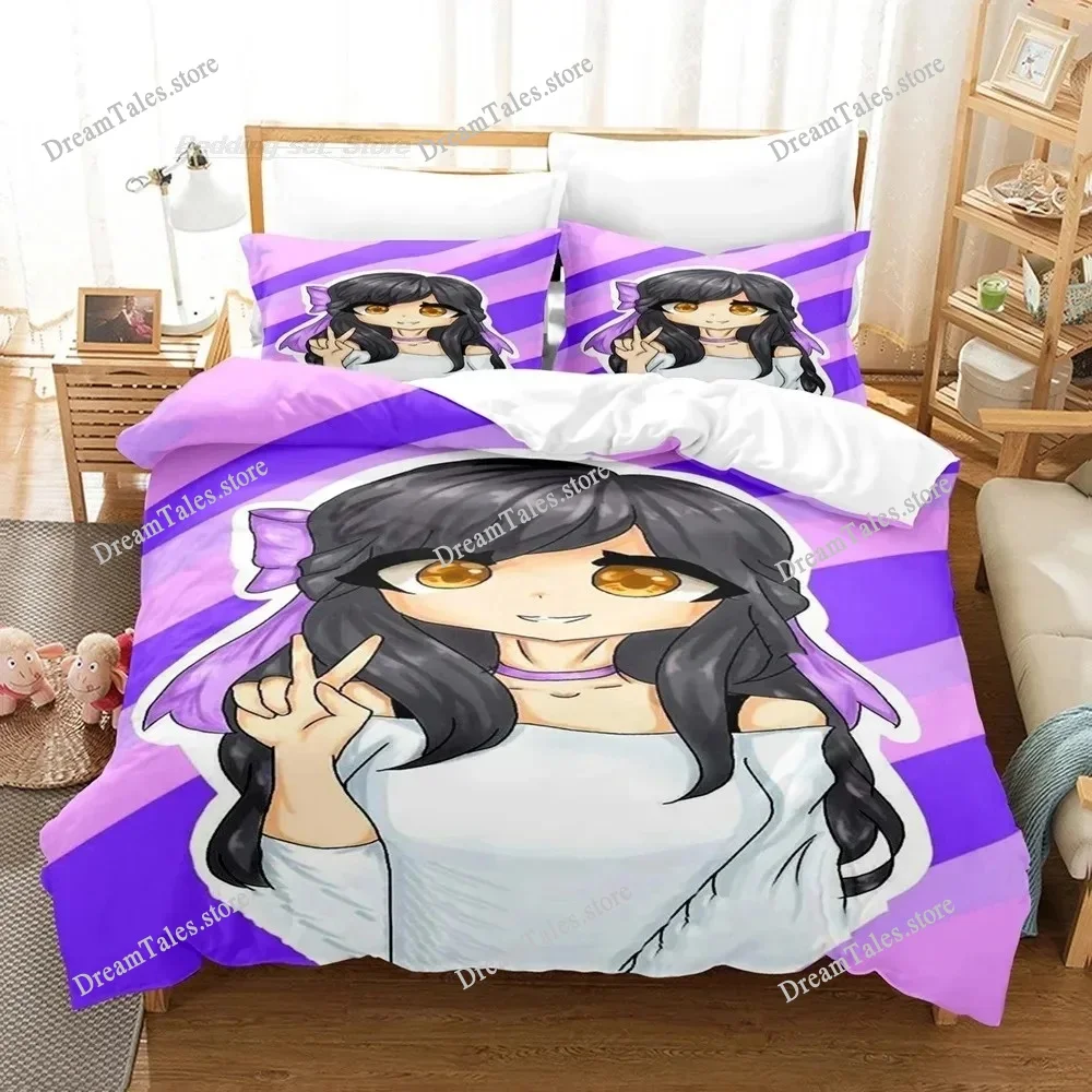 Aphmau Bedding Set Bed Sheet S - 3D Printing Aliexpress ulasan dan harga