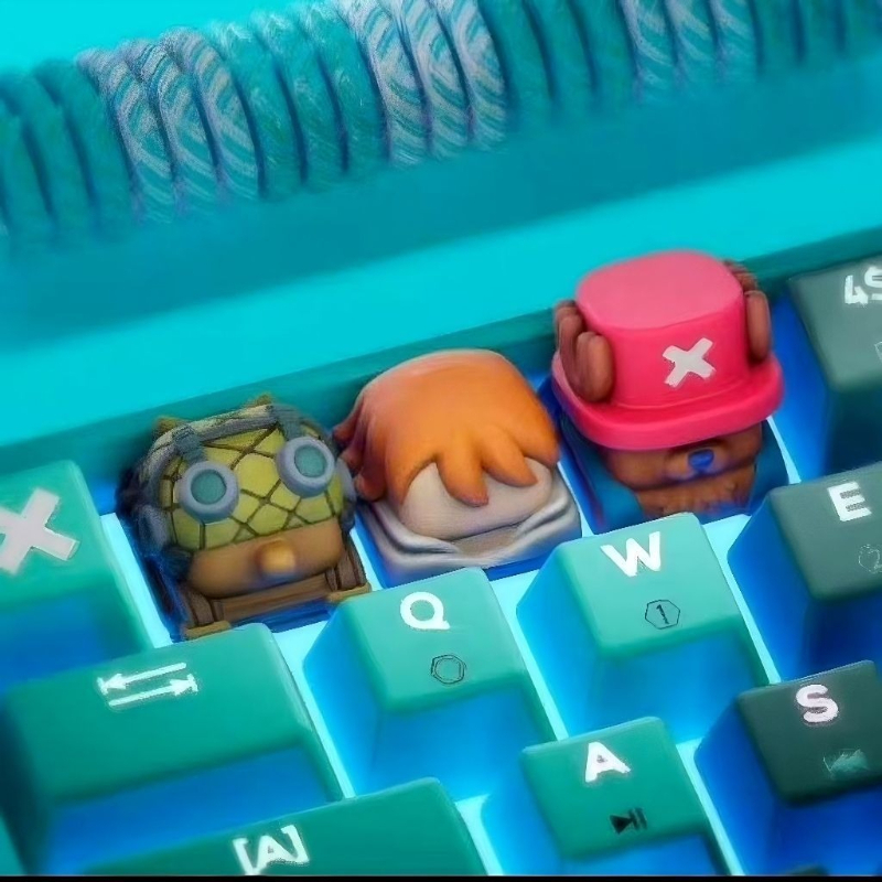 One Piece Chopper Nami anime c - 3D Printing Keycaps ulasan dan harga