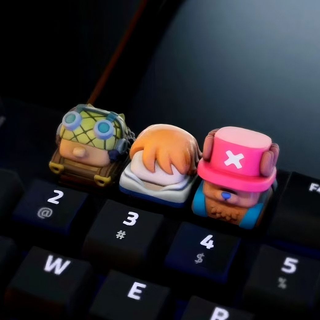 One Piece Chopper Nami anime c - 3D Printing Keycaps ulasan dan harga