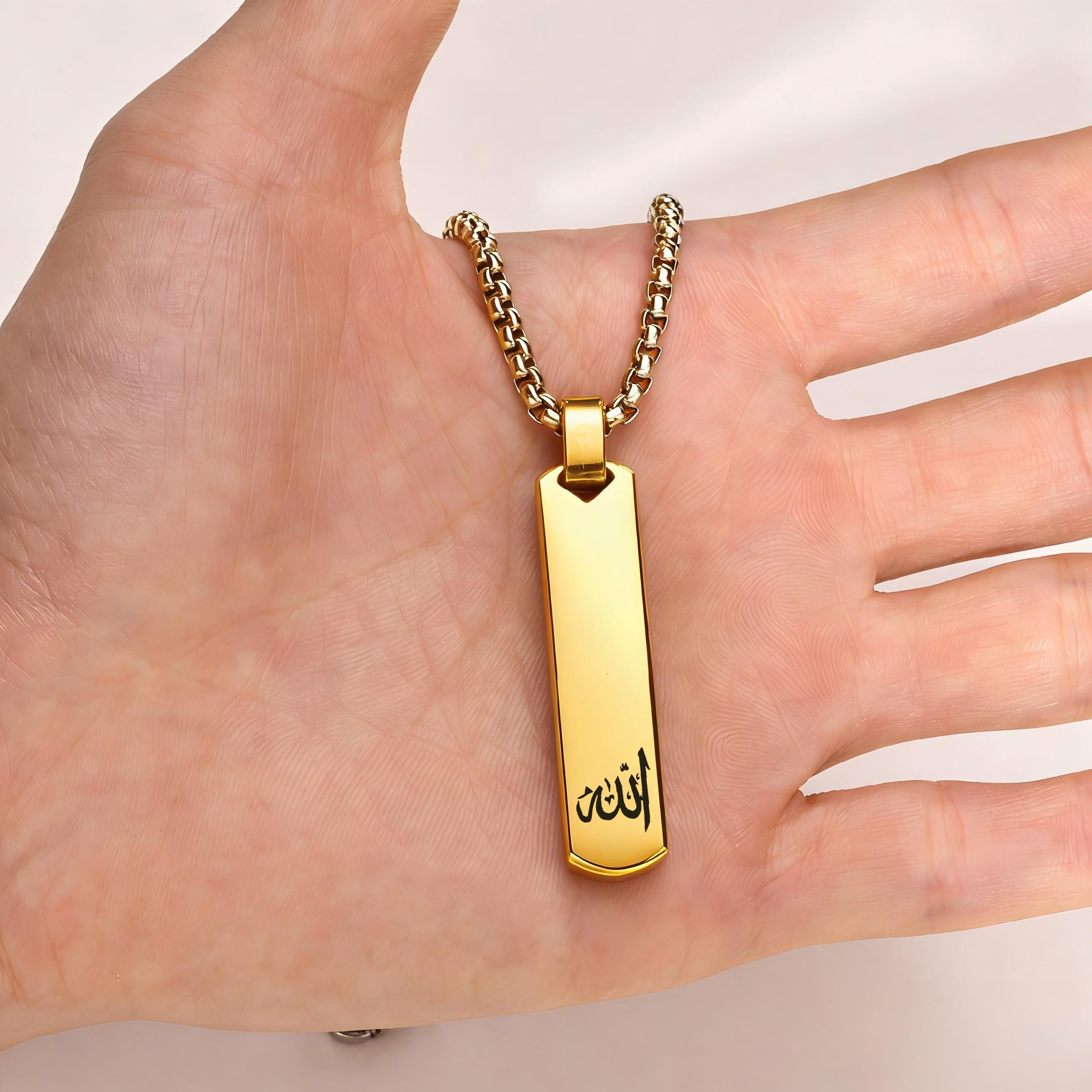 3D Bar Necklace, Cool Simple D - 3D Printing Jewelry ulasan dan harga